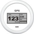 85mm Digital GPS Speedometer Velometer for Car Truck Boat (km/h, mph, knots) with Backlight